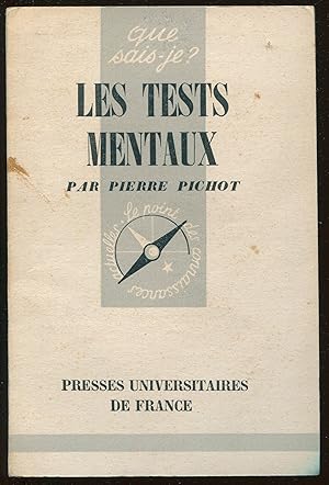 Immagine del venditore per Les tests mentaux venduto da LibrairieLaLettre2