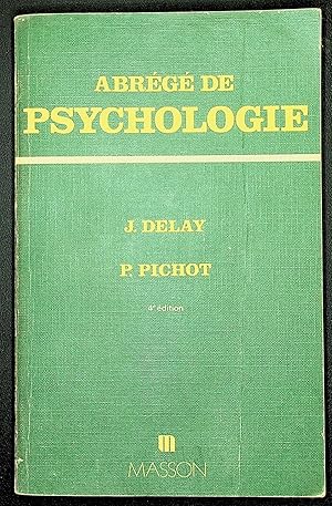 Seller image for Abrg de psychologie for sale by LibrairieLaLettre2