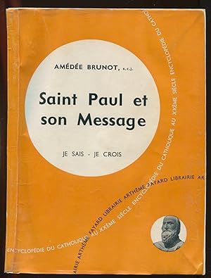 Seller image for Saint Paul et son Message for sale by LibrairieLaLettre2