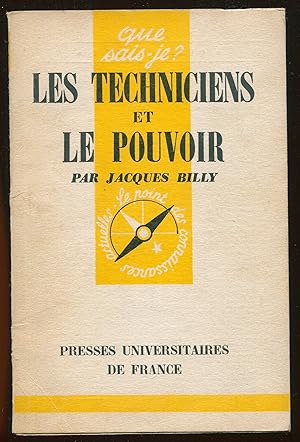 Image du vendeur pour Les techniciens et le pouvoir mis en vente par LibrairieLaLettre2