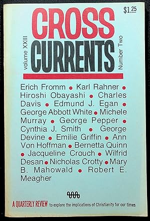 Seller image for Cross Currents Volume XXIII n2 for sale by LibrairieLaLettre2