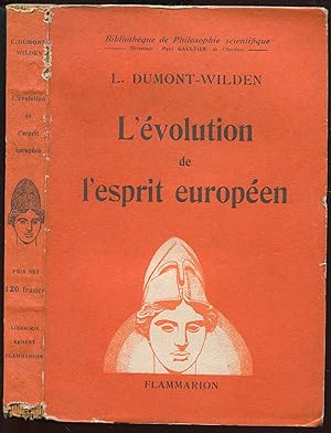 Seller image for L'volution de l'esprit europen for sale by LibrairieLaLettre2