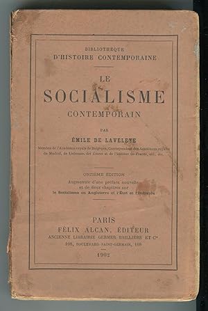 Immagine del venditore per Le socialisme contemporain venduto da LibrairieLaLettre2