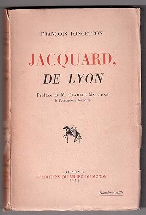 Imagen del vendedor de Jacquard, de Lyon a la venta por LibrairieLaLettre2