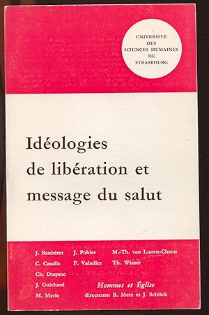 Seller image for Idologies de libration et message du salut for sale by LibrairieLaLettre2
