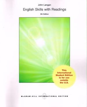 Seller image for INTERNATIONAL EDITION---English Skills with Readings, 9th edition for sale by READINGON LLC