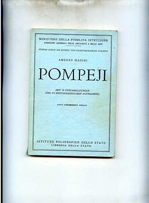 Pompeji. ( Mit 18 Textabbildungen und 113 photographischen Aufnahmen ). Achte ausgebesserte Auflage.