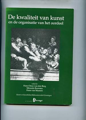 Seller image for De kwaliteit van kunst en de organisatie van het oordeel. for sale by Klaus Kreitling