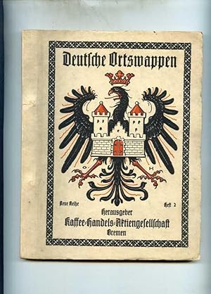 Bild des Verkufers fr Deutsche Ortswappen. Neue Reihe. Heft 2. zum Verkauf von Klaus Kreitling