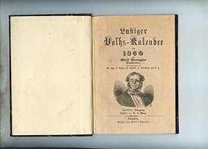 Lustiger Volks-Kalender für 1860. Mit Beiträgen von W. Achat, F. Gröpke, W. Skansini, J. Stettenh...