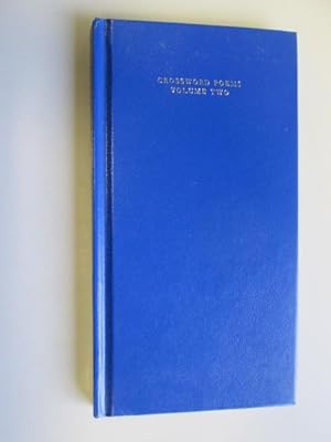 Seller image for Crossword Poems: An Anthology of a Different Kind. Volume Two for sale by Goldstone Rare Books