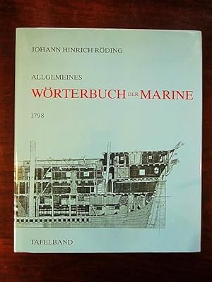 Seller image for Allgemeines Wörterbuch der Marine 1798 Vierter Band: Tafelband for sale by Rudi Euchler Buchhandlung & Antiquariat