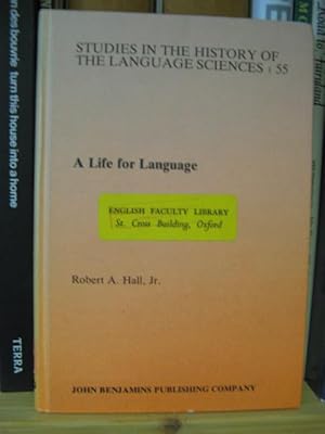 Bild des Verkufers fr A Life for Language: A Biographical Memoir of Leonard Bloomfield zum Verkauf von PsychoBabel & Skoob Books