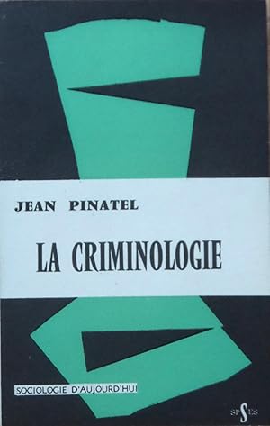 Imagen del vendedor de La criminologie a la venta por Bouquinerie L'Ivre Livre