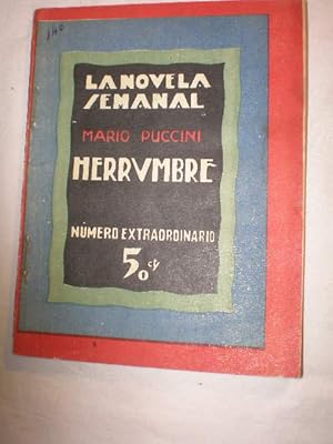 Immagine del venditore per Herrumbre. La Novela Semanal. Num. 140 venduto da Librera Antonio Azorn