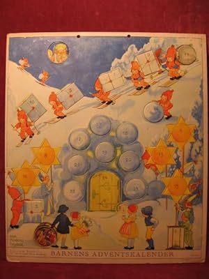 Imagen del vendedor de Barnens Adventskalender (um 1950). a la venta por Wolfgang Kohlweyer