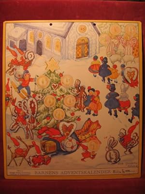 Imagen del vendedor de Barnens Adventskalender 1948. a la venta por Wolfgang Kohlweyer