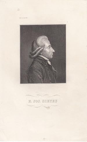 Sieyès, Emmanuel Joseph (1748-1836), Französischer Politiker. Stahlstich.