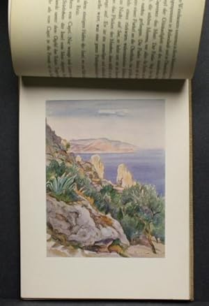 Bild des Verkufers fr Capri. Mit 21 farbigen Bildern von Rudolf Sieck und 5 Zeichnungen von Ingrid Sieck zum Verkauf von Steven Wolfe Books