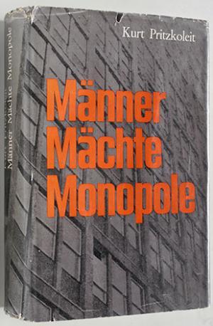 Seller image for Mnner Mchte Monopole. Hinter den Tren der westdeutschen Wirtschaft. for sale by Baues Verlag Rainer Baues 