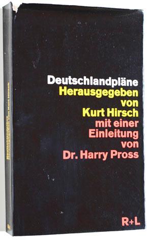 Bild des Verkufers fr Deutschlandplne. Dokumente und Materialien zur deutschen Frage. zum Verkauf von Baues Verlag Rainer Baues 