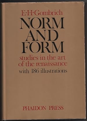 Image du vendeur pour Norm And Form: Studies in the Art of the Renaissance mis en vente par Frances Wetherell