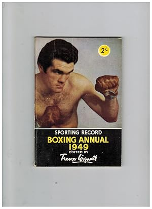 Imagen del vendedor de SPORTING RECORD BOXING ANNUAL 1949 a la venta por Jim Hodgson Books