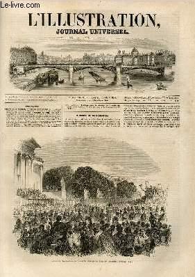 Seller image for L'ILLUSTRATION JOURNAL UNIVERSEL N 327-Histoire de la semaine. Arrive des Reprsentants de l Assemble lgislative au pilais de VAssemble le 28 mai 1849.   Revue litt- 1 raire, par M. Alexandre Dufa.   Courrier de Paris. Bal donn le 3 mai 1849. for sale by Le-Livre