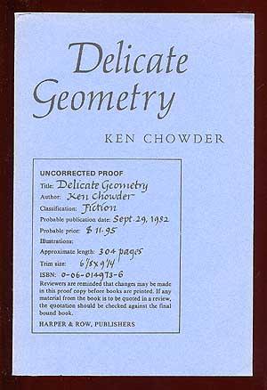 Bild des Verkufers fr Delicate Geometry zum Verkauf von Between the Covers-Rare Books, Inc. ABAA