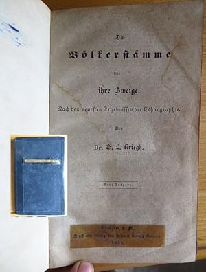 Die Völkerstämme und ihre Zweige. Nach den neuesten Ergebnissen der Ethnographie.