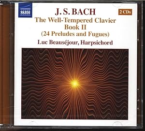 Imagen del vendedor de The Well-Tempered Clavier Book II (24 Preludes and Fugues). AUDIO-CD. a la venta por Antiquariat Bookfarm