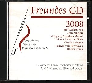 Bild des Verkufers fr Freundes CD 2008, Freunde des Georgischen Kammerorchesters e.V. AUDIO-CD. zum Verkauf von Antiquariat Bookfarm