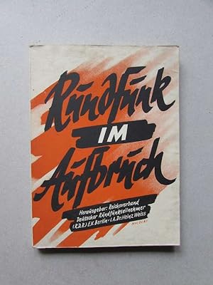 Bild des Verkufers fr Rundfunk im Aufbruch - Handbuch des deutschen Rundfunks 1934 mit Funkkalender zum Verkauf von Bookstore-Online