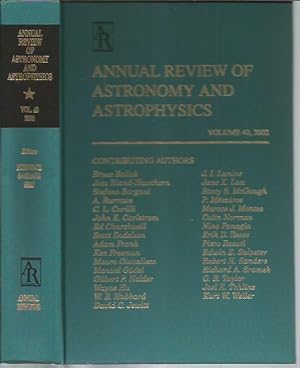 Bild des Verkufers fr Annual Review of Astronomy and Astrophysics, Volume 40 (2002) zum Verkauf von Bookfeathers, LLC