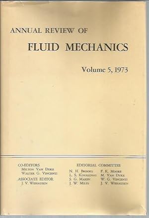 Imagen del vendedor de Annual Review of Fluid Mechanics Volume 5 (1973) a la venta por Bookfeathers, LLC