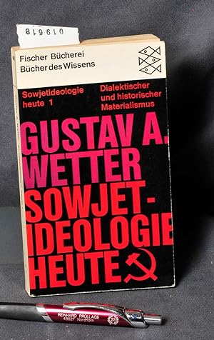 Bild des Verkufers fr Dialektischer und historischer Materialismus - Sowjetideologie heute Band 1 zum Verkauf von Antiquariat Hoffmann