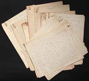 [Manuscrits autographes et tapuscrits inédits] Contes et autres textes courts : "Anecdotes vraies...