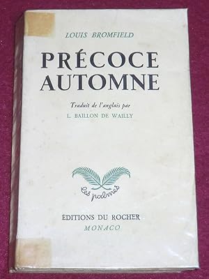 Image du vendeur pour PRECOCE AUTOMNE mis en vente par LE BOUQUINISTE