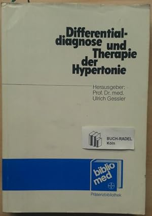 Bild des Verkufers fr Differentialdiagnose und Therapie der Hypertonie.' zum Verkauf von buch-radel