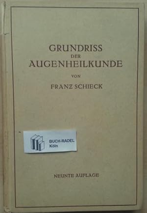 Seller image for Grundriss der Augenheilkunde fr Studierende. for sale by buch-radel