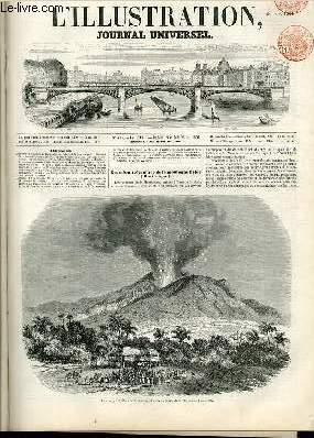 L'ILLUSTRATION JOURNAL UNIVERSEL N° 447-Éruption volcanique de la montagne Pelée, à la Martinique...