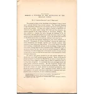 Bild des Verkufers fr A Synopsis of the Mutillidae of the Belgian Congo zum Verkauf von Buteo Books