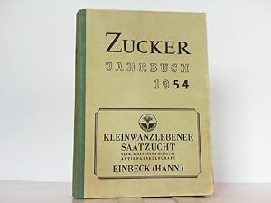 Zucker Jahrbuch 1954.