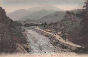 1915 Color Postcard View of Shimogawara Nikko Japan