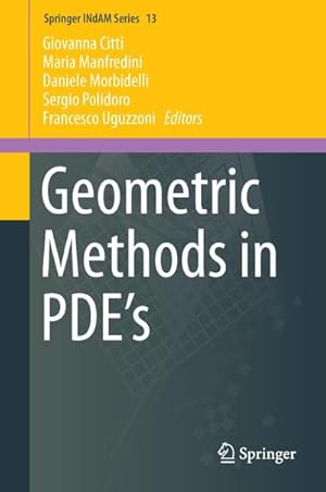 Image du vendeur pour Geometric Methods in PDEs mis en vente par AHA-BUCH GmbH