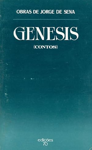 Imagen del vendedor de Genesis (Contos) a la venta por The Haunted Bookshop, LLC