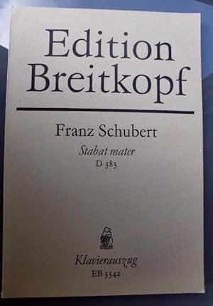 Stabat mater für Soli, Chor und Orchester, D 383, Worte von Friedrich Gottlieb Klopstock, English...