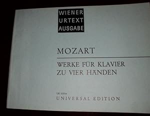 Mozart: Werke für Klavier zu vier Händen, Nach den Autographen und Erstdrucken revidiert, Fingers...