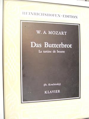 Das Butterbrot - La tartine de beurre - Klavier