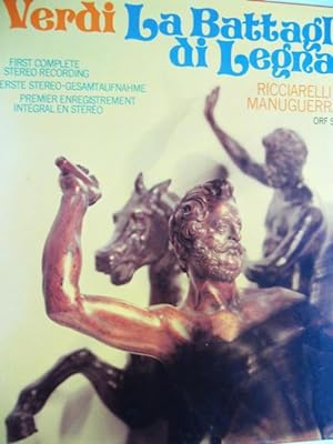 Rarität - La Battaglia di Legnano (Die Schlacht bei Legnano) Oper in vier Akten